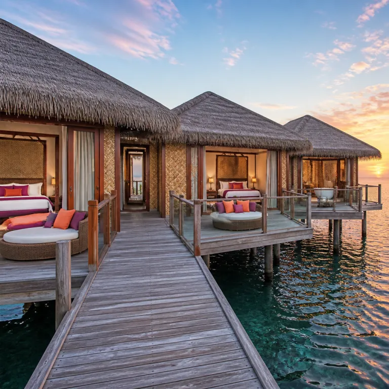 Overwater Villas for Three Generations: How Multi-Bedroom Layouts Actually Work