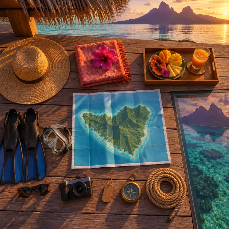 How a Moorea map elevates your overwater villa stay in French Polynesia