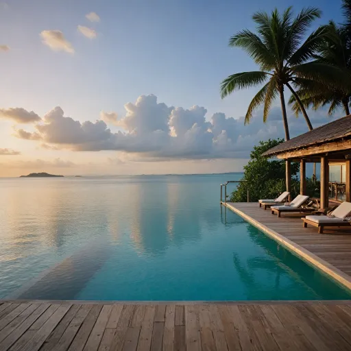 Experience ultimate indulgence in overwater villas with private pool: luxury, privacy, and breathtaking lagoon views