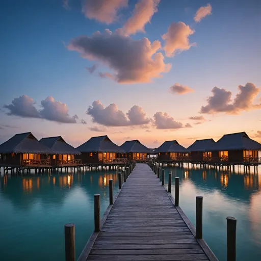 Indulge in serenity: overwater villas with spa experiences for the discerning traveler
