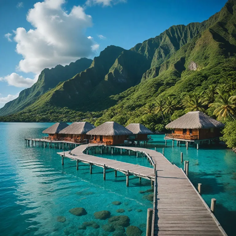 Moorea overwater bungalows: luxury escapes in French Polynesia’s lagoon paradise