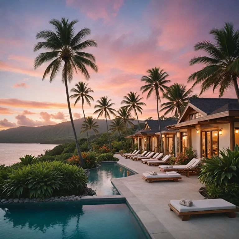Elegant bungalows in Hawaii for a refined oceanfront escape