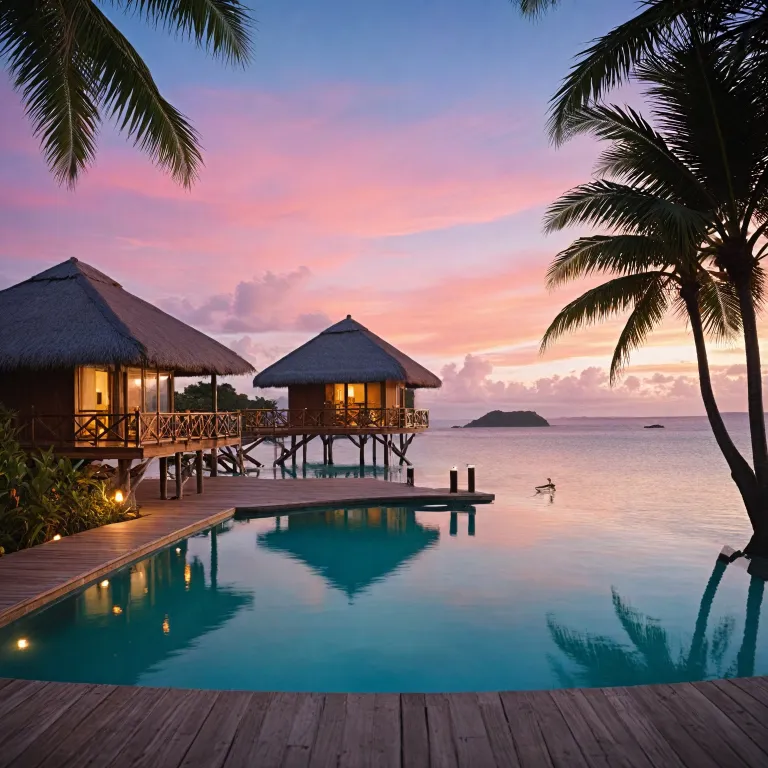 Fiji honeymoon resorts for overwater luxury and private island romance