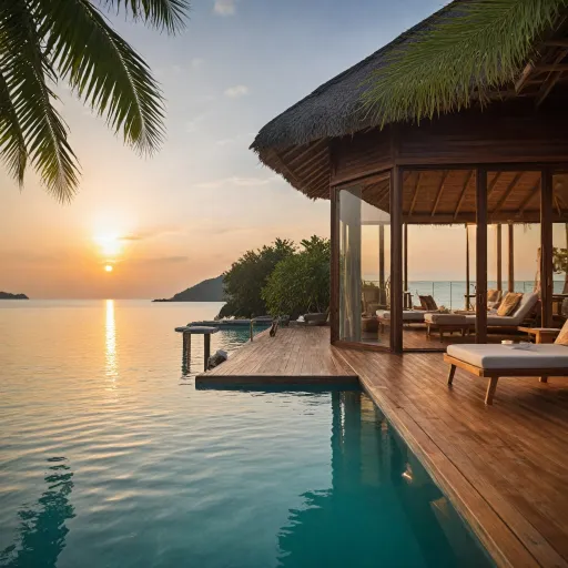 Elegant escapes to hotels with private pool for refined overwater stays