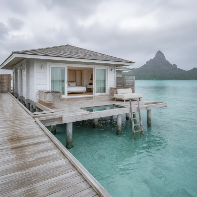 Overwater bungalows in Tahiti and nearby islands for a refined lagoon escape