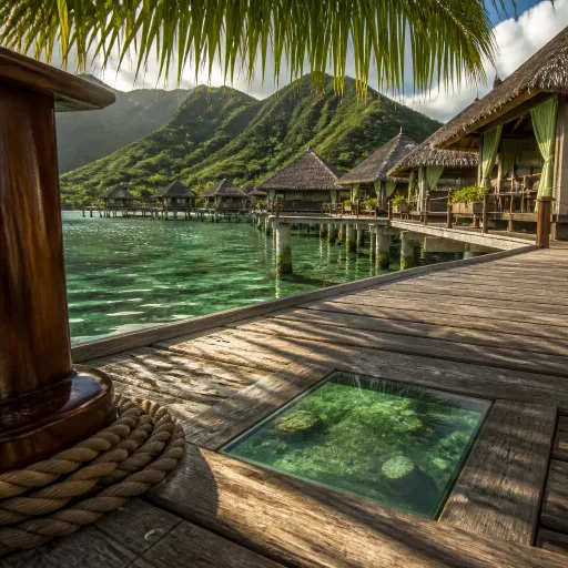 Moorea water bungalows for refined lagoon escapes in French Polynesia